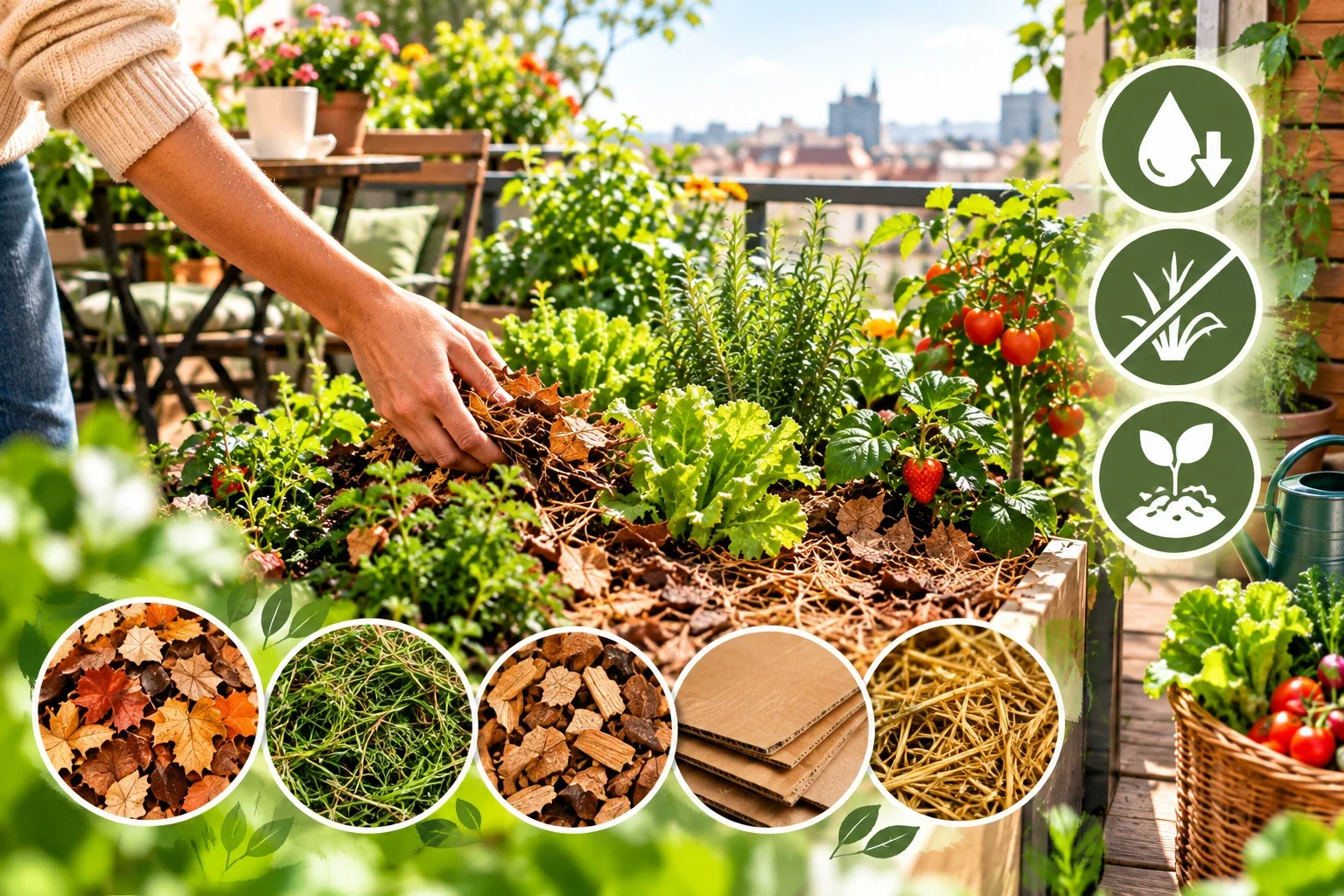 Paillage Naturel : Technique Économique pour un Jardin Facile et Productif
