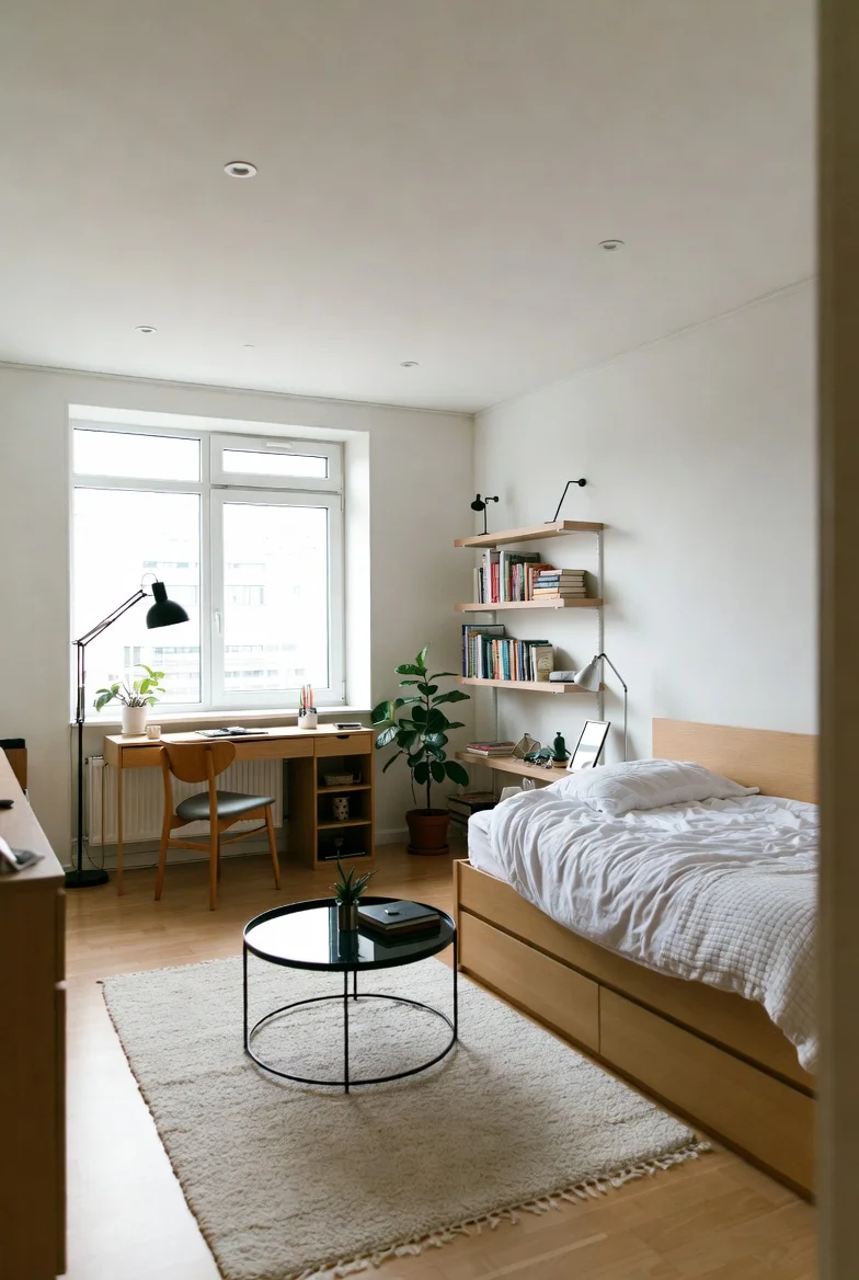Aménager un Studio de 20m² : 15 Astuces de Pro pour Gagner de la Place
