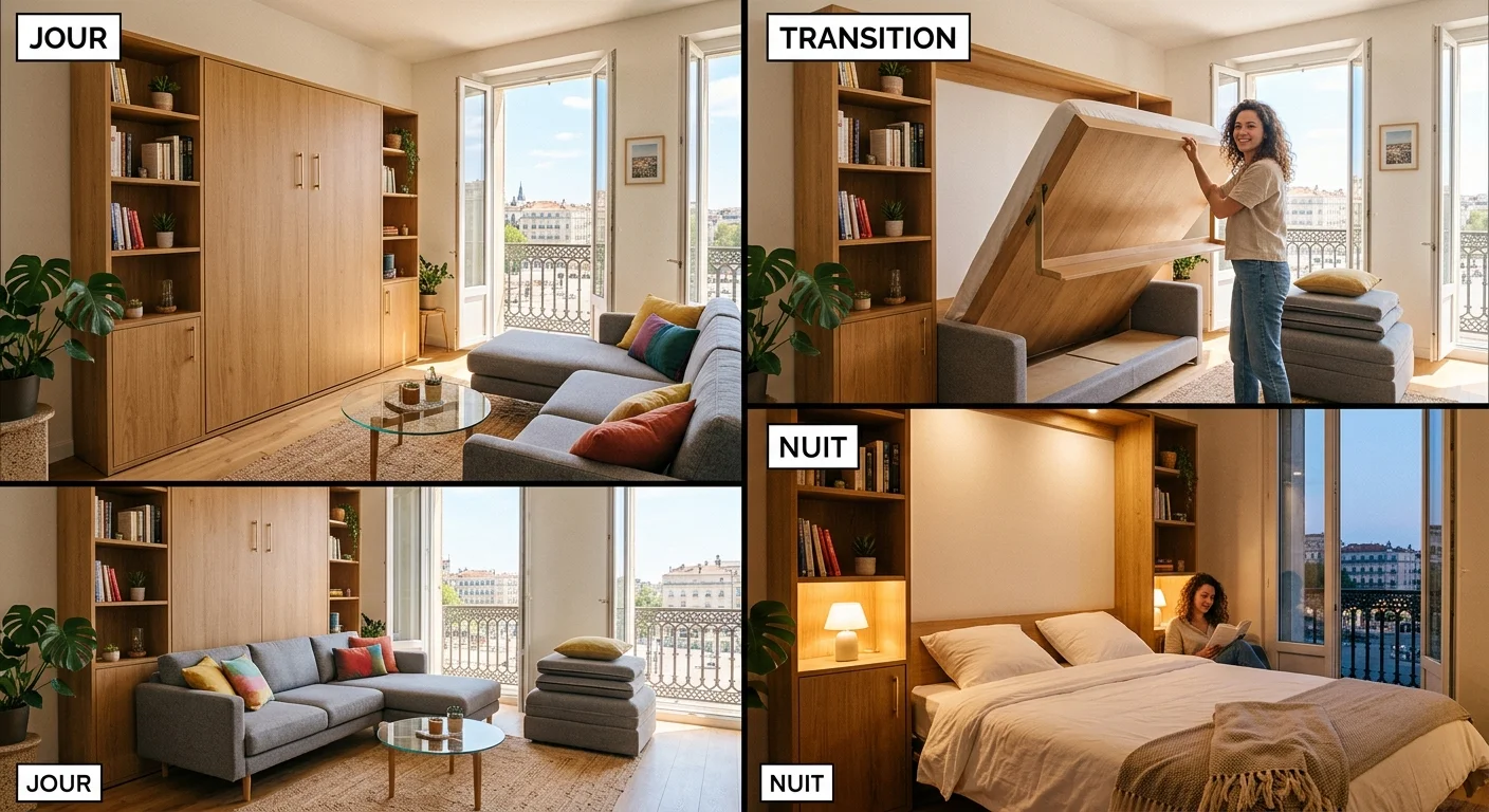 Les incontournables du gain de place : 5 meubles à adopter
