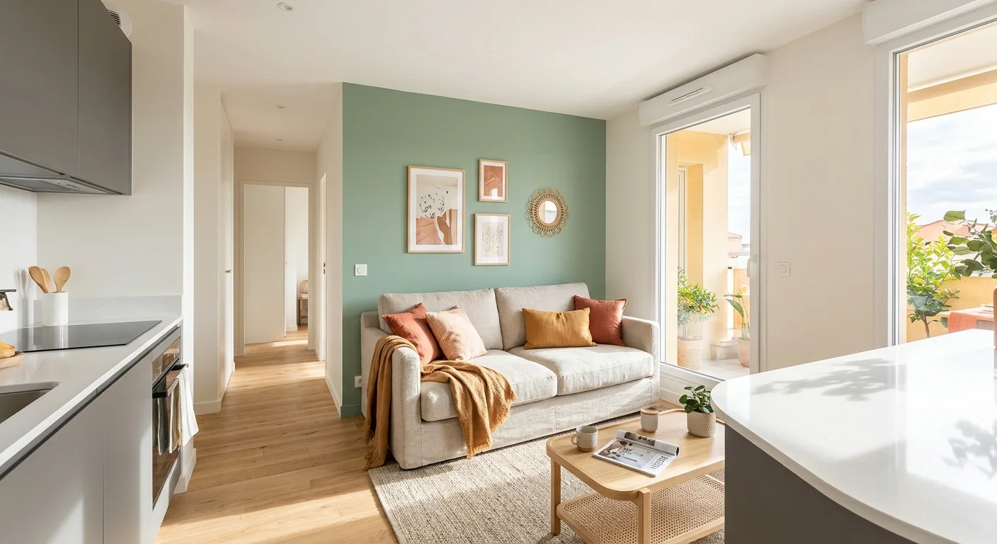 Couleurs et matières : la recette d'un espace lumineux et chaleureux