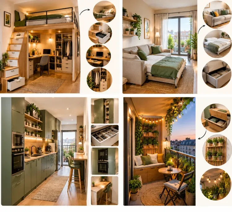 Mobilier et rangements : le duo gagnant pour gagner de la place