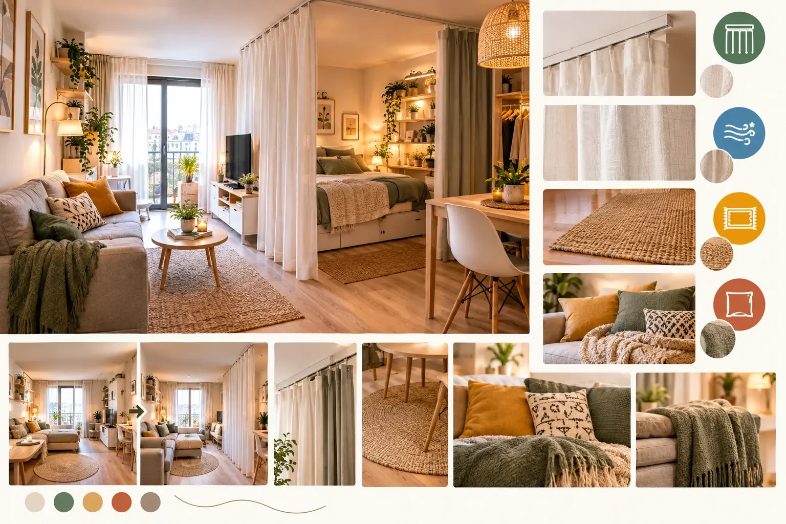 Le balcon comme prolongation du salon