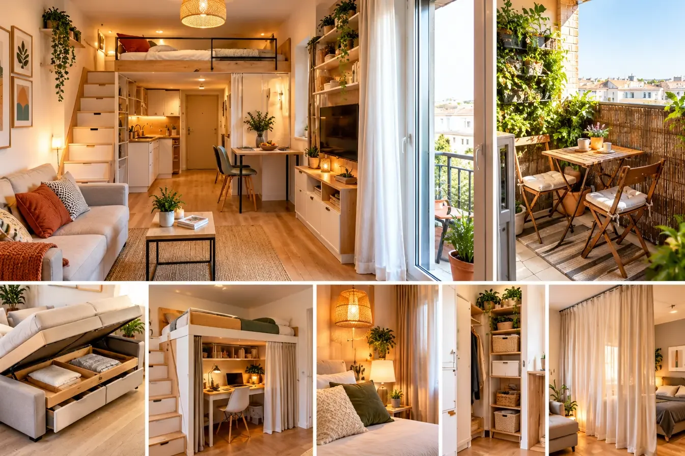 Vivre en 20 m² : le guide ultime pour transformer un micro-espace en véritable cocon